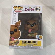 Scooby-Doo! Figura POP 50th Ann Scooby-Doo con vinilo sándwich #625 Funko
