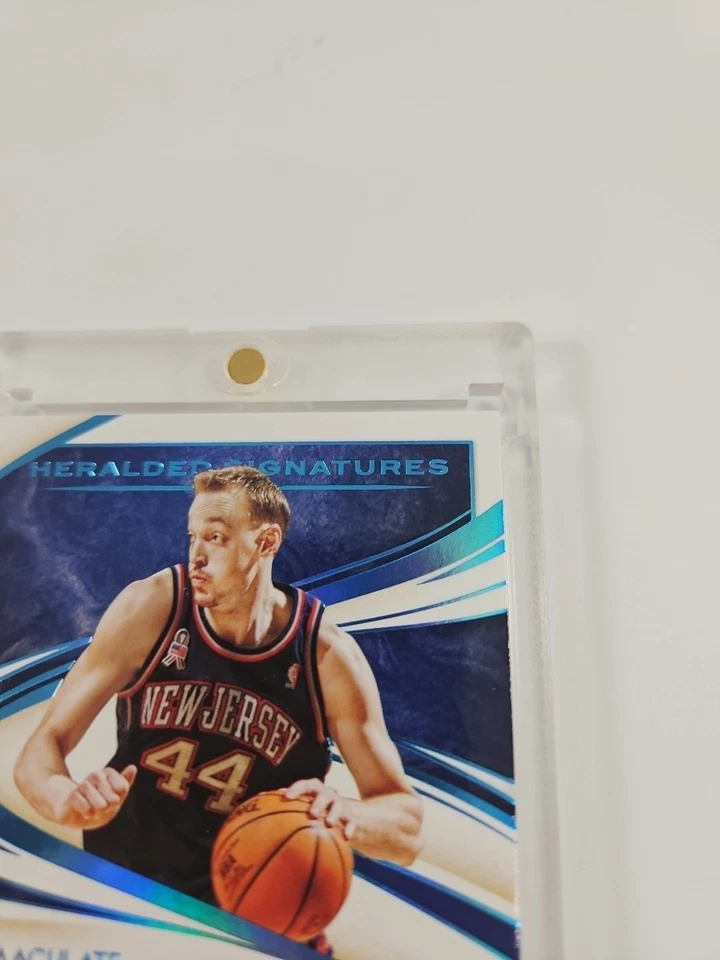 Immaculate Collection Keith Van Horn Heralded Signatures 2019-20 1/1 uno de uno Foto 4 de 4