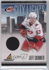 2010-11 Panini Pinnacle City Lights Materials 295/499 Jeff Skinner #85 6c5