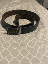 Louis Vuitton LV INVENTEUR Damier Ebene  Belt...