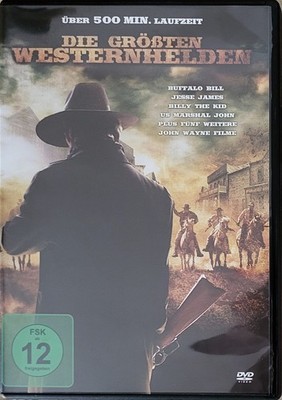 Die Größten Westernhelden DVD  über 500 min - Billy- James - Wayne - Marshal