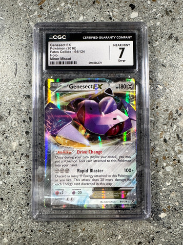 Genesect-EX graded CGC 7 for sale on eBay