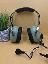 Vintage David Clark H10-50 Noise Attenuating Aviation Headset w/ Microphone Read