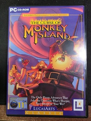 Der Fluch von Monkey Island - Lucas Arts Classic (PC CD) gebraucht