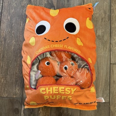 Yummy World Arnold & The Puffs Cheese Puffs 19'' Plush Toy 9 Puffs Kidrobot