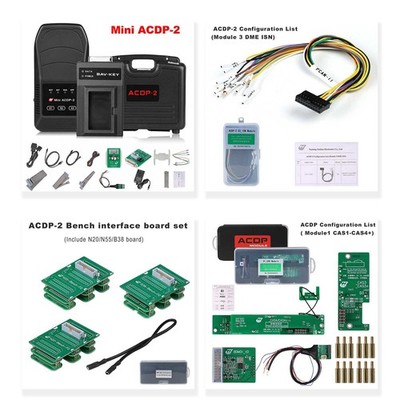 Yanhua ACDP 2 CAS Package+Module 1/3 For B-M-W CAS1/2/3/3+/4/4+ All keys Lost