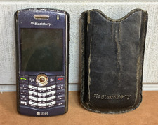 BlackBerry Phone 8130 Blue w/Holster  Alltel  Untested  For Parts Only