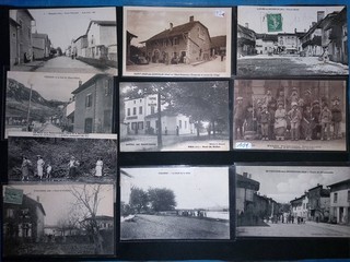 Lot de 10 CPA différentes AIN sélection