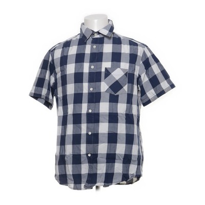 ESPRIT, Kurzarmhemd, Größe: XL, Unsure} {, Blau/Weiß, Baumwolle, Karo #RBm