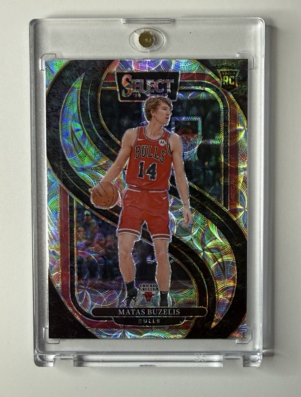 2024-25 Panini Select - Premier Level Matas Buzelis #166 Scope Prizm (RC)