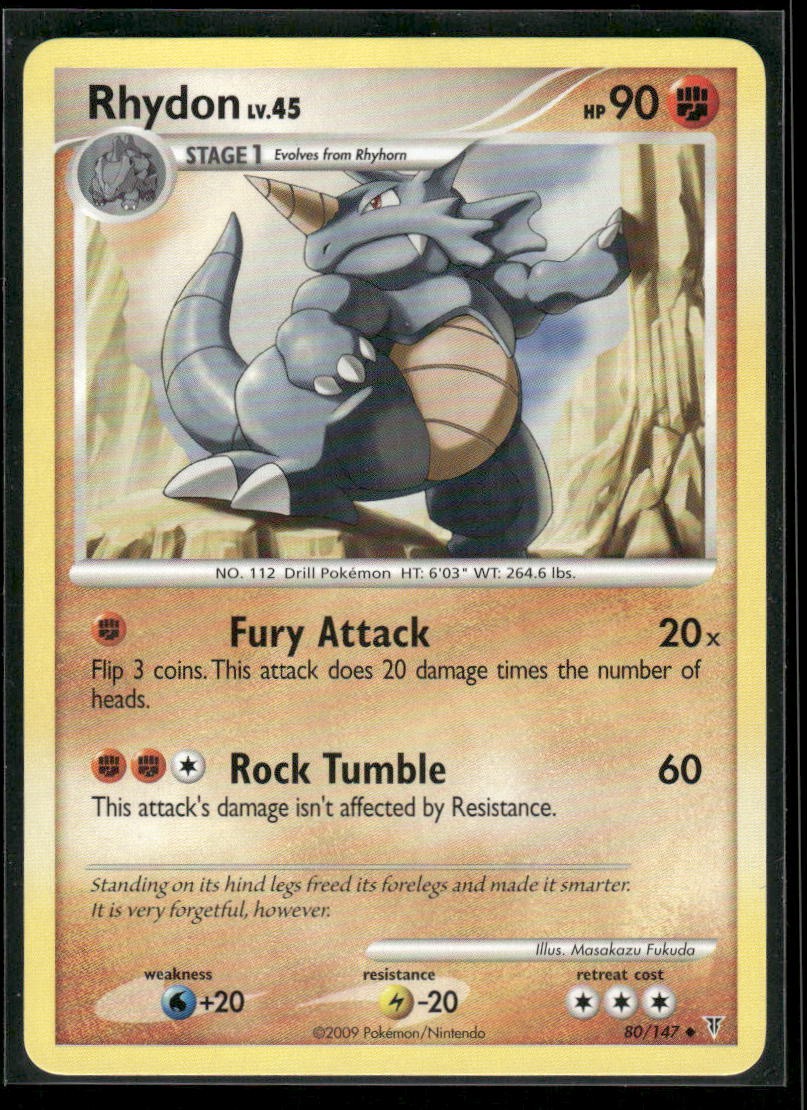 Diamond and Pearl #60/130 Rhydon