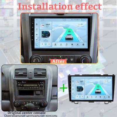 Carplay Car Stereo for Honda CRV CR-V 2007 2008 2009 -2011 Android Auto