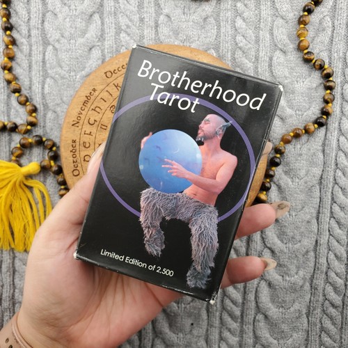 Brotherhood Tarot by Patric Stillman 78 Card Tarot Deck With Box USED