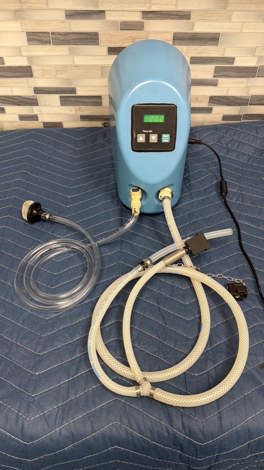 Medivators Scope Buddy ECA-100G Endoscope Reprocessor, New Pump, Power & Tubing!