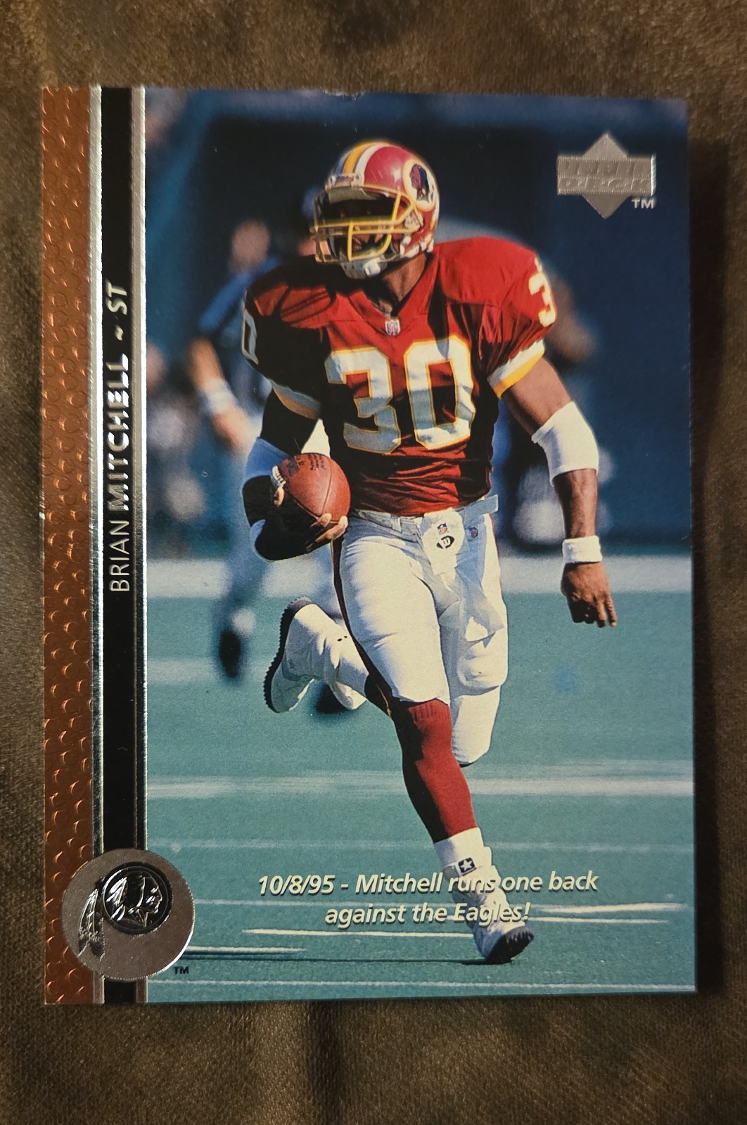 1996 Upper Deck - Brian Mitchell #210