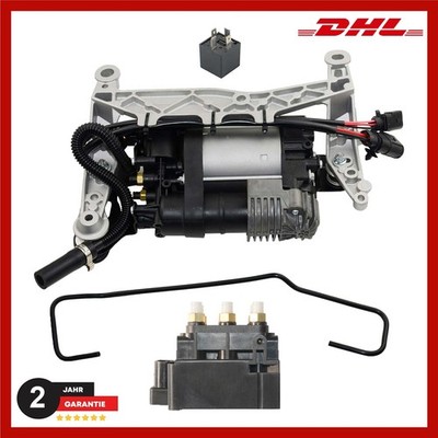 Kompressor Luftfederung Komplett Für 2011-2019 VW Touareg 7P Porsche Cayenne 92A