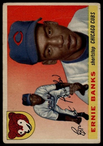 1955 Topps #28 Ernie Banks