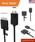 Compact HDMI Connection Cable for Neo QLED 8K Smart TVs - Ultimate Clarity, 1FT