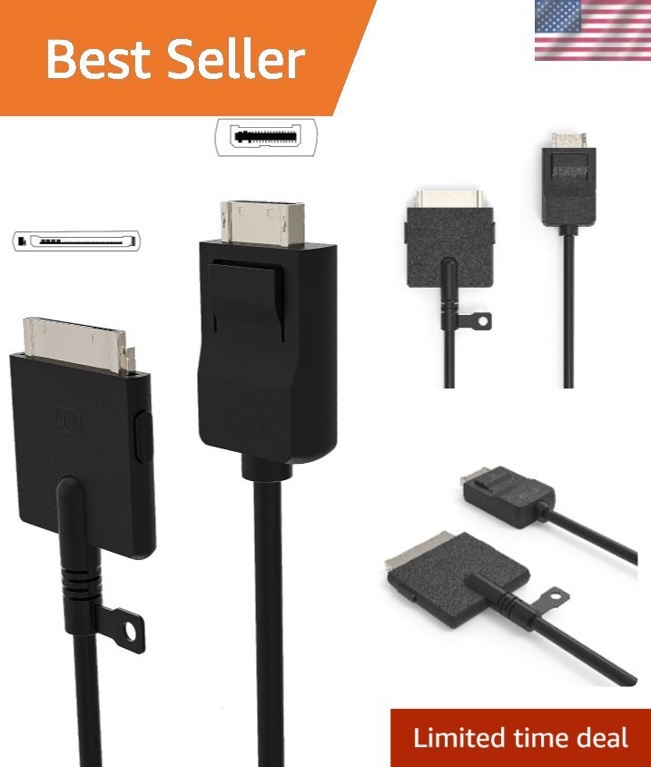 Compact HDMI Connection Cable for Neo QLED 8K Smart TVs - Ultimate Clarity, 1FT