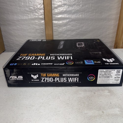 ASUS TUF Gaming Z790-Plus Wifi LGA 1700 Intel ATX Motherboard *NEW SEALED* - Afbeelding 2 van 7