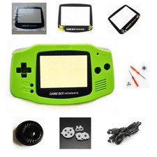NEW GBA Nintendo Game Boy Advance Replacement Housing Shell Screen Lens Kiwi 