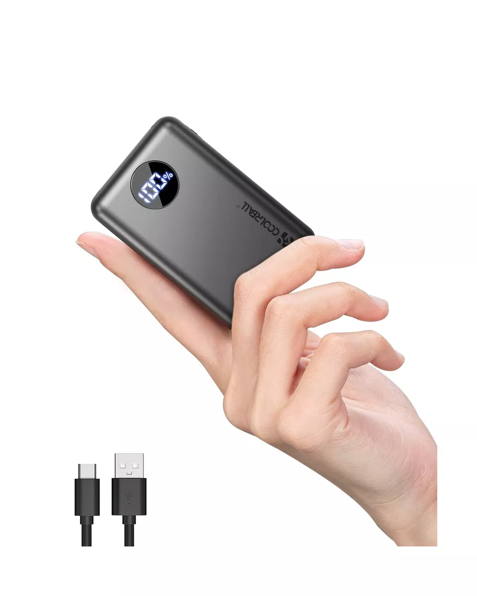 Small Power Bank 20000mAh, Coolreall 22.5W PD & QC4.0 Fast Charging  Portable