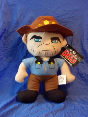 The Walking Dead Sheriff Rick Grimes 11'' Stuffed Plush Peek A Boo FREE SHIPPING