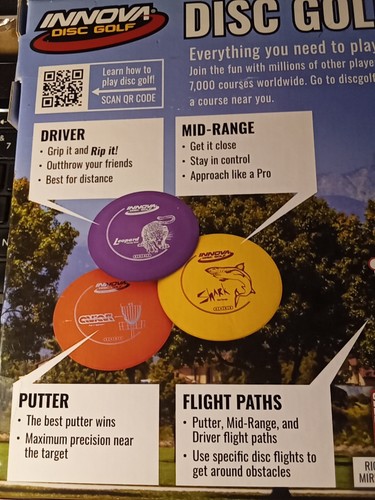 Innova Disc Golf Set (3 Discs) New - Picture 4 of 4