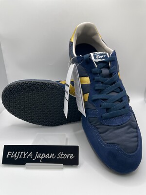 靴 Onitsu Tiger SERRANO 1183B400-400 Onitsuka Tiger SERRANO 1183B400.400 MIDNIGHT/PURE GOLD men's