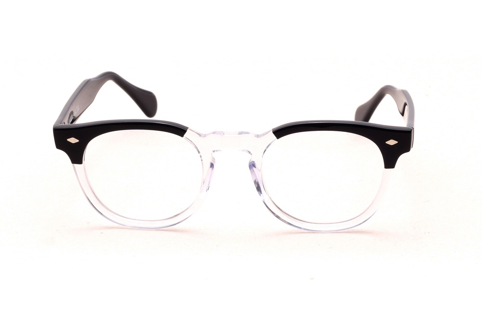 Модель Brille Fassung Retro 60er Jahre James D Schwarz из ацетатного кристалла 48-23 мм Neu 34790₽