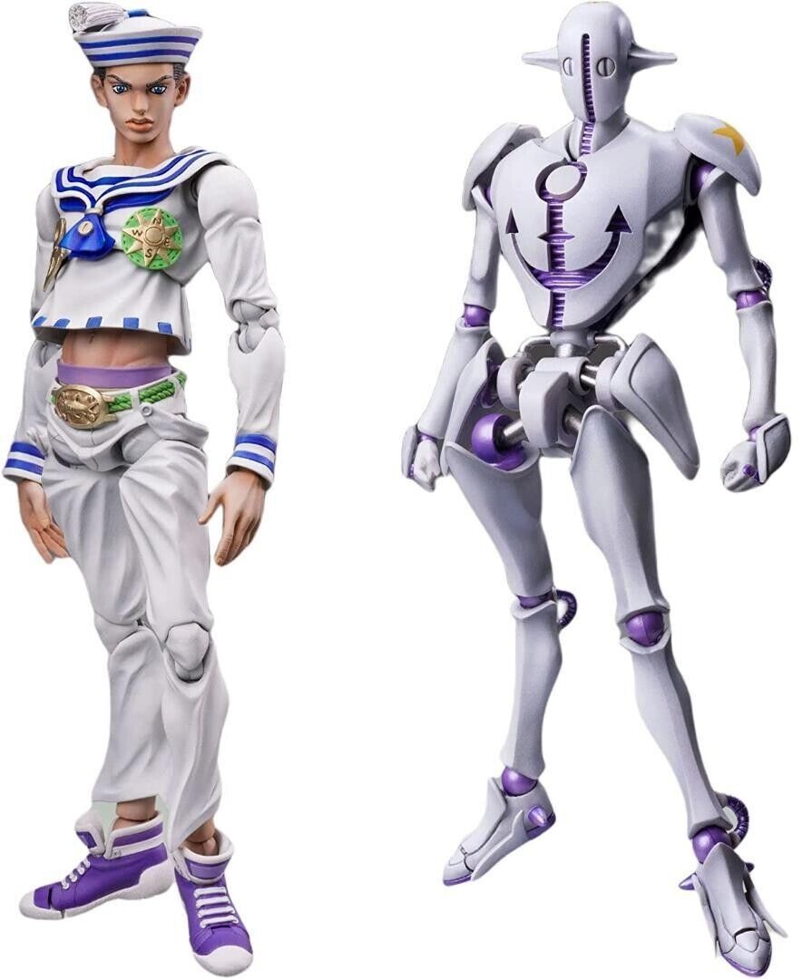 JoJolion Super Action Statue Figure jojo part 8 Josuke + Stand[Soft&Wet]  Set