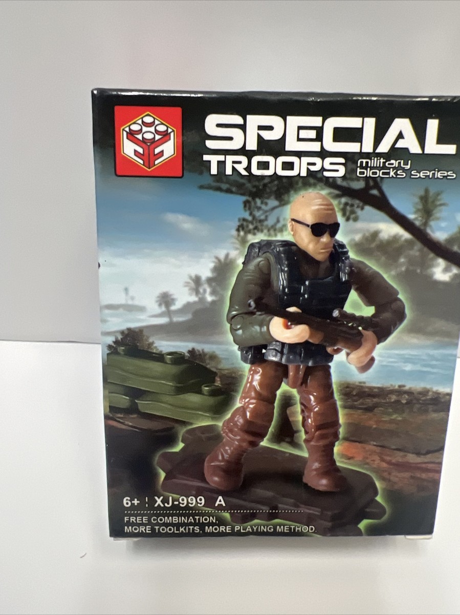 Special Troops Military Blocks Series XJ-999 A Soldier | eBay
