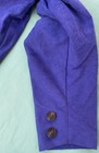 PURPLE SKIRT & JACKET SET - WOMEN'S Size 14 - Polyester, Ultrasuede NATALIE — photo 9