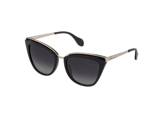 Blumarine Occhiali da Sole SBM766S 0700 Nero fumo Donna | eBay