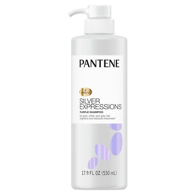 Pantene Silver Expressions, Purple Shampoo and Hair Toner, Pro-V for Grey and Co