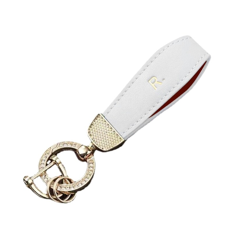 LICHUANUK Key Fob, Leather Strap, Braided Leather Key Ring