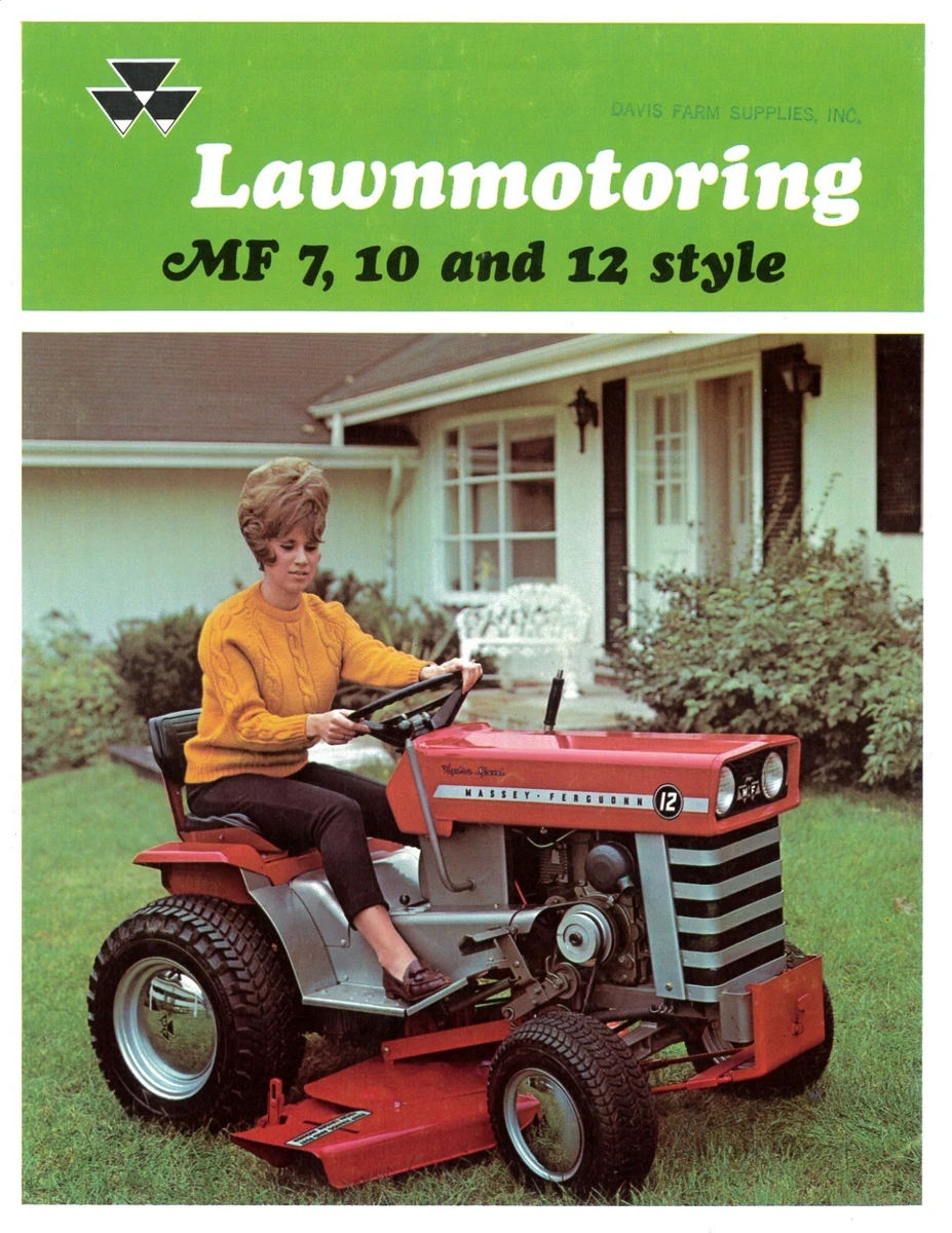 Old massey ferguson lawn tractors sale