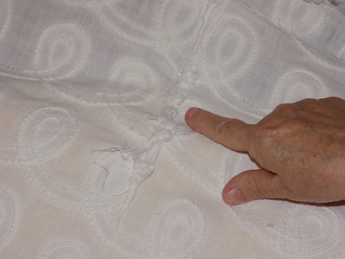 Vintage Chenille Double Peacock Twin/ Double Bedspread - Picture 9 of 10