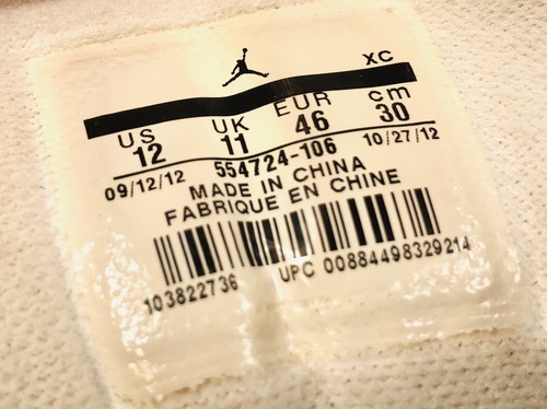 Size 12 - Jordan 1 Mid UNC Blue Nike Retro Model 554724-106 - See Photos - Picture 16 of 19