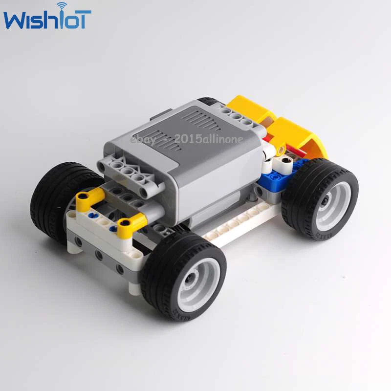 68PCS MOC Car Kit Technics Power Functions M Motor AA Battery Box with Wheels - Image 2 of 4