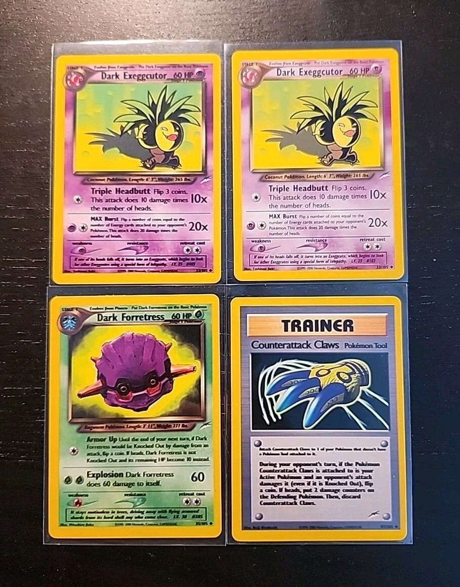 Neo Destiny Error Misprints (×3+1) M/NM Blurry Text Double Print Uncommon  Cards | eBay