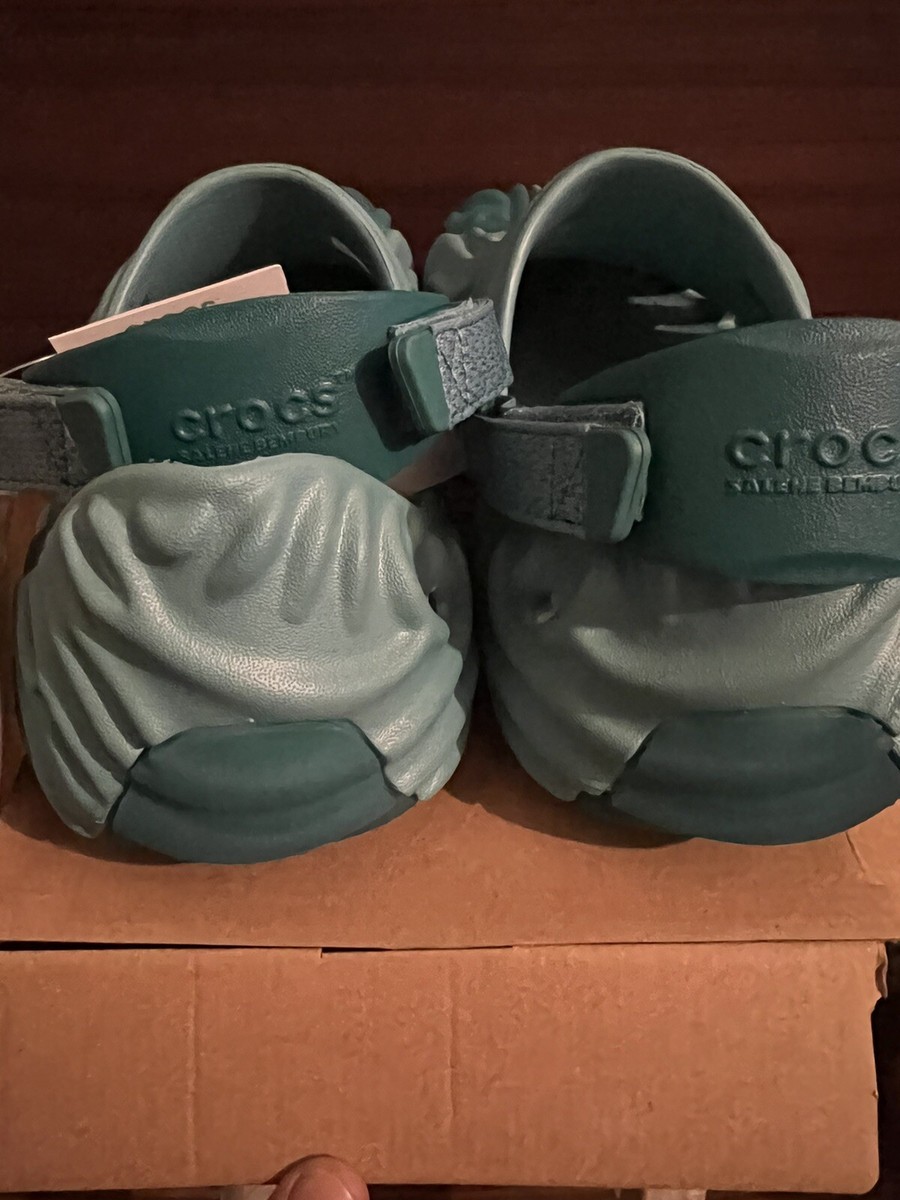 Salehe Bembury x Pollex Clog Crocs Blue 207393-4ST US Size 13M | eBay
