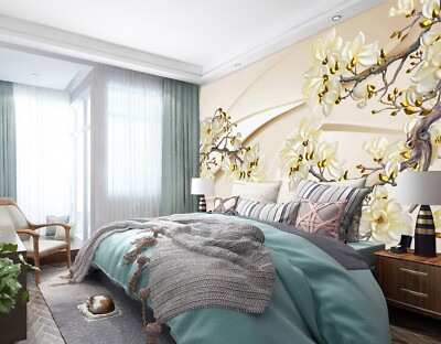 3D Beautiful Branch O1650 Wallpaper Wall Murals Removable Wallpaper Sticker Eve