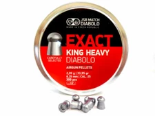 JSB Match Diabolo Exact King Heavy .25 Cal 33.95 Gr 300 Count