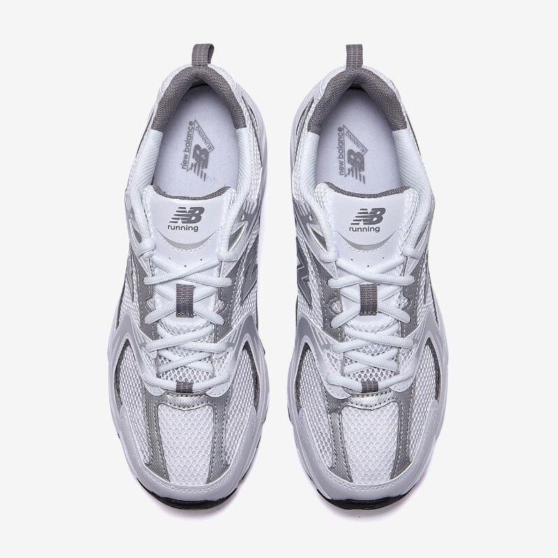 New Balance 530AD ホワイト/グレー　22.5 New Balance Retro 530 White Grey MR530AD MENS SIZE US 8, 9