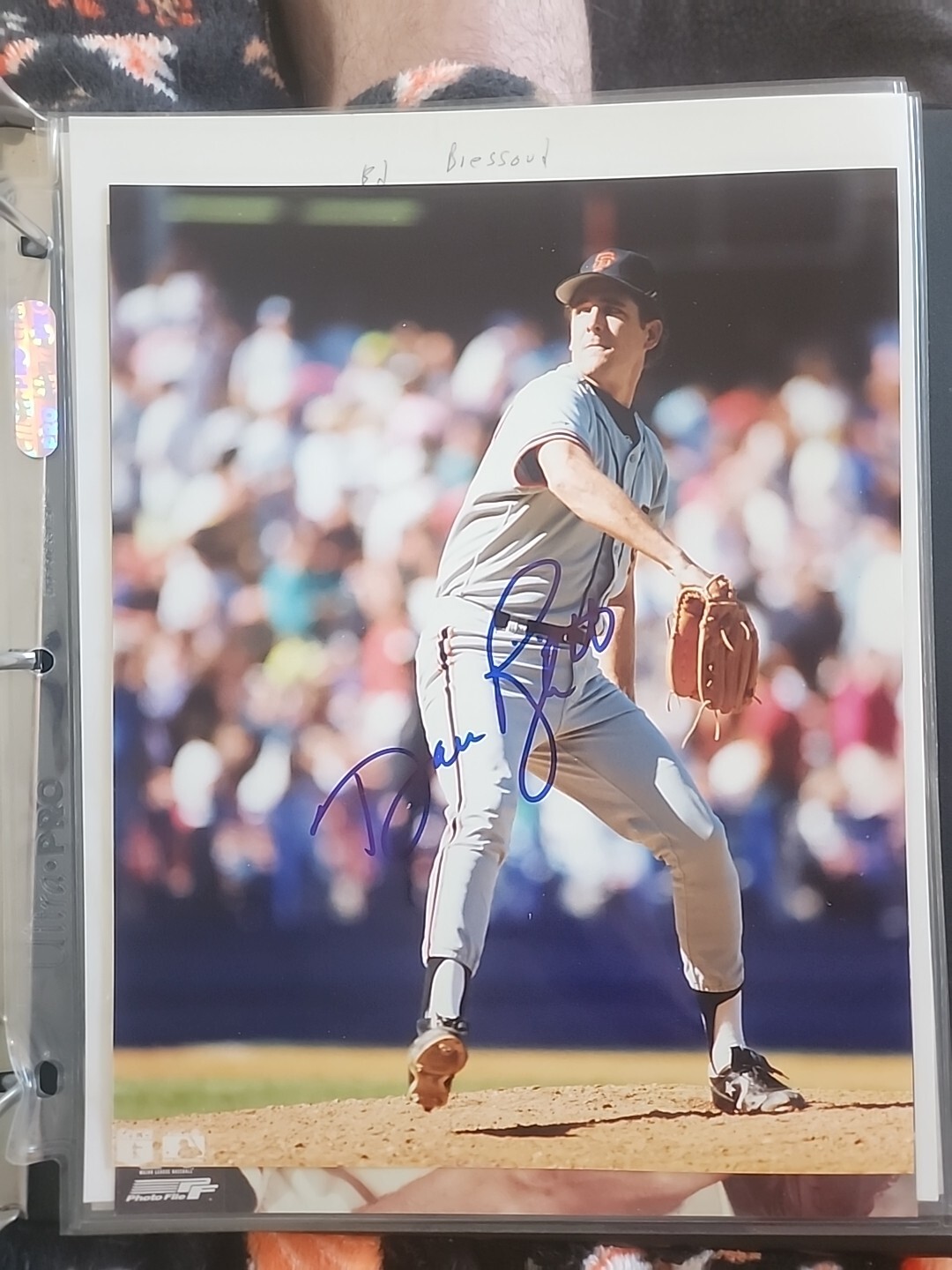 Dave Righetti Signed 8x10 Photo Autograph Giants | eBay