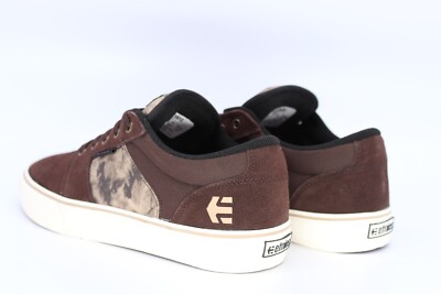 Etnies Herren Barge LS Skate Schuh - Tan/Braun/Orange 39 EU