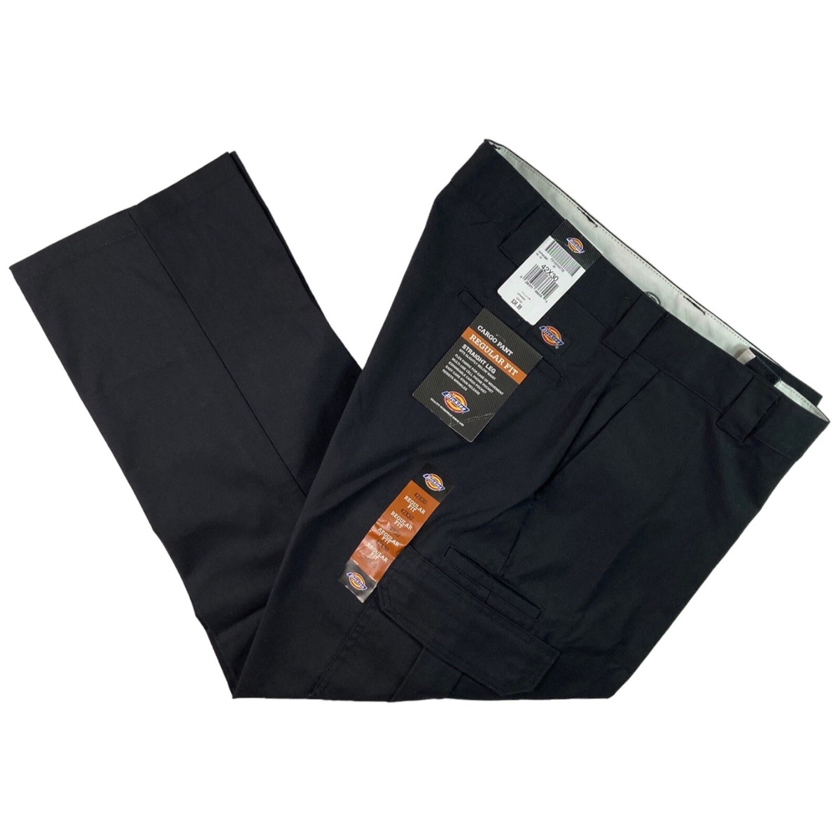 Dickies Mens 42x30 CARGO PANTS Regular Fit Straight Leg Dickies Mens 42x30 CARGO PANTS Regular Fit Straight Leg