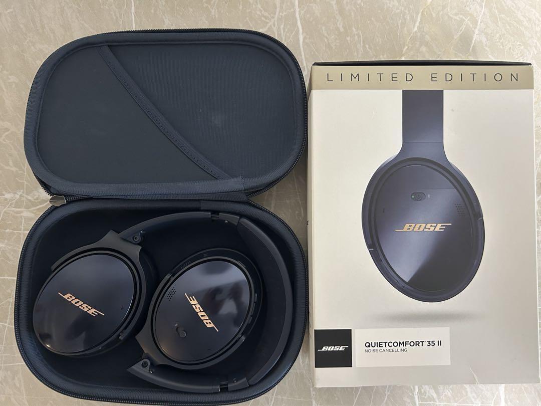 ヘッドホン BOSE QuietComfort35 II Limited Edition Bose QuietComfort 35 wireless headphones II [トリプルミッドナイト