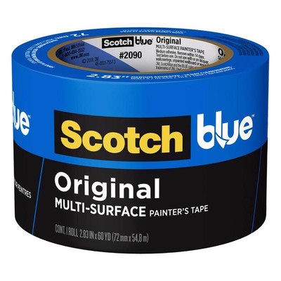 ScotchBlue 2090-72NC Blue Original Multi-Surface Painter's Tape 2.83 in.x60 yd.